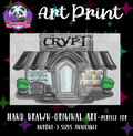 “Crypt Bookstore”Print 📕