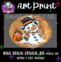 “I’m Melting”Print 🔥☃️