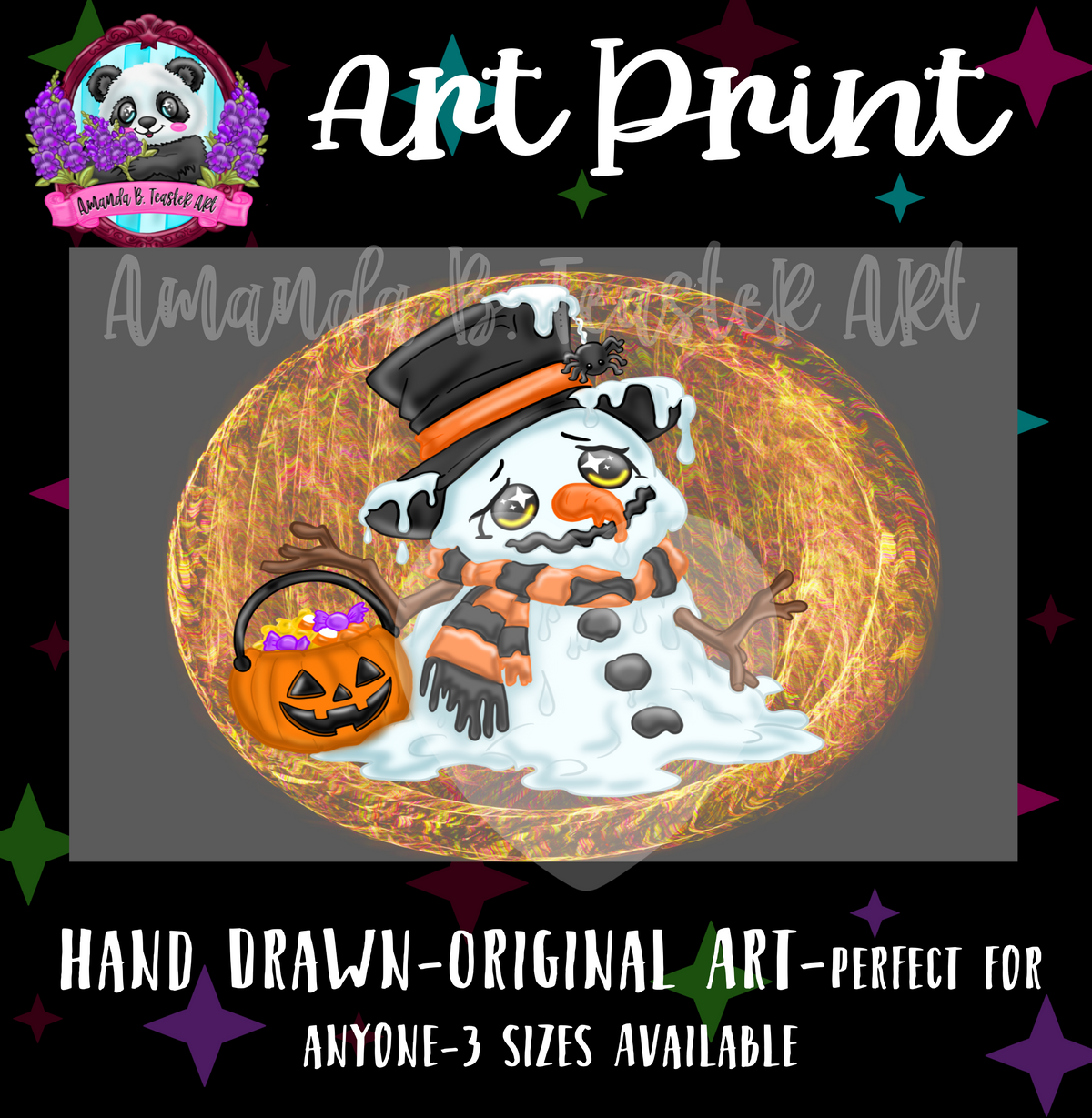 “I’m Melting”Print 🔥☃️