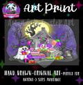 “Clowning Around”Print 🤡👻