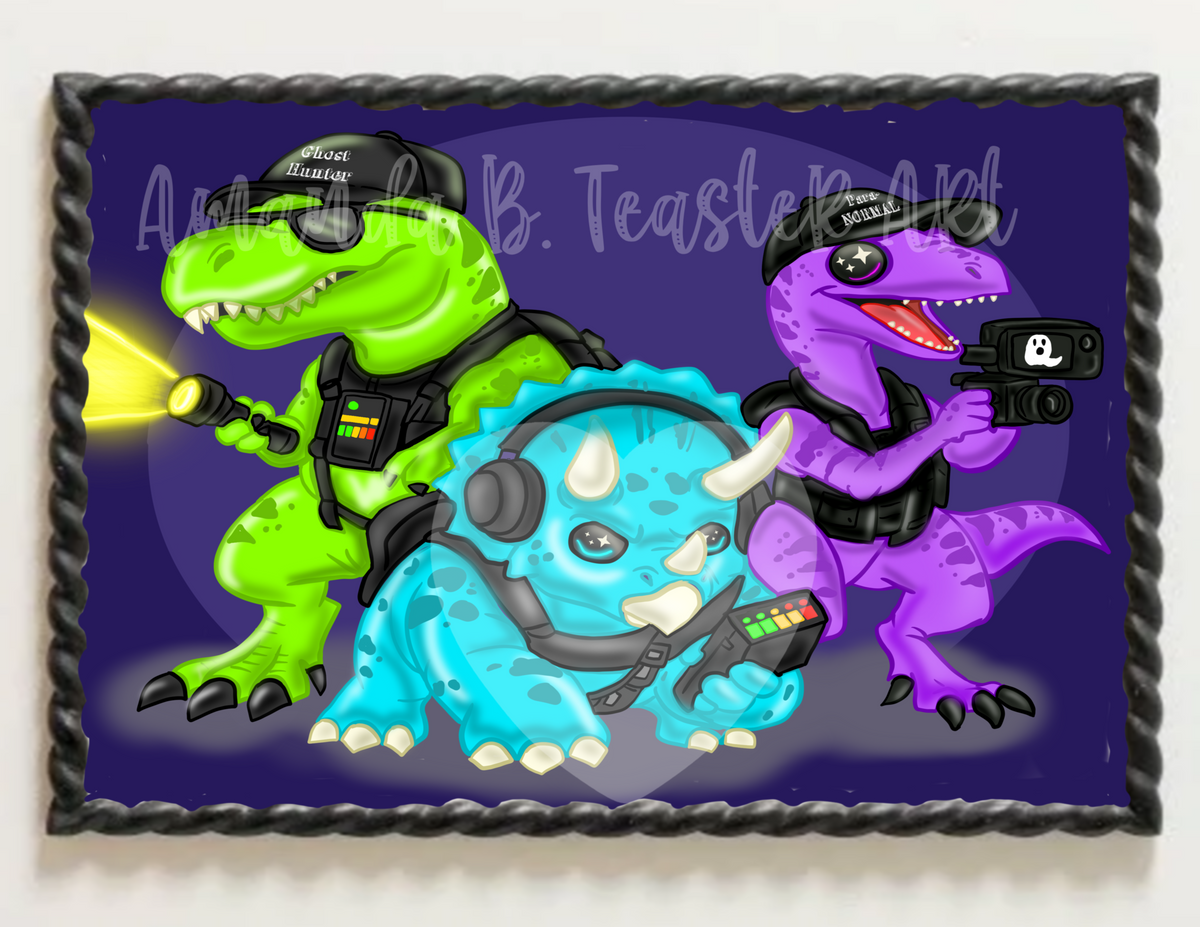 “Paranormal Dinovestigators”Print 🦕