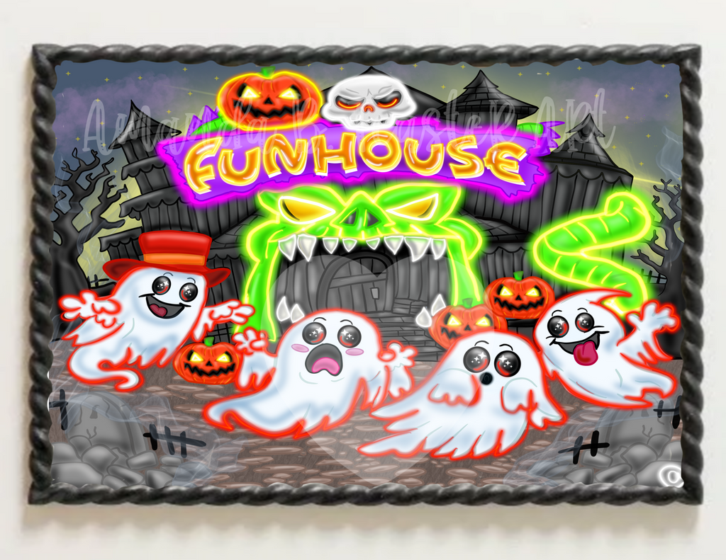 “Funhouse” Print  🤡❤️