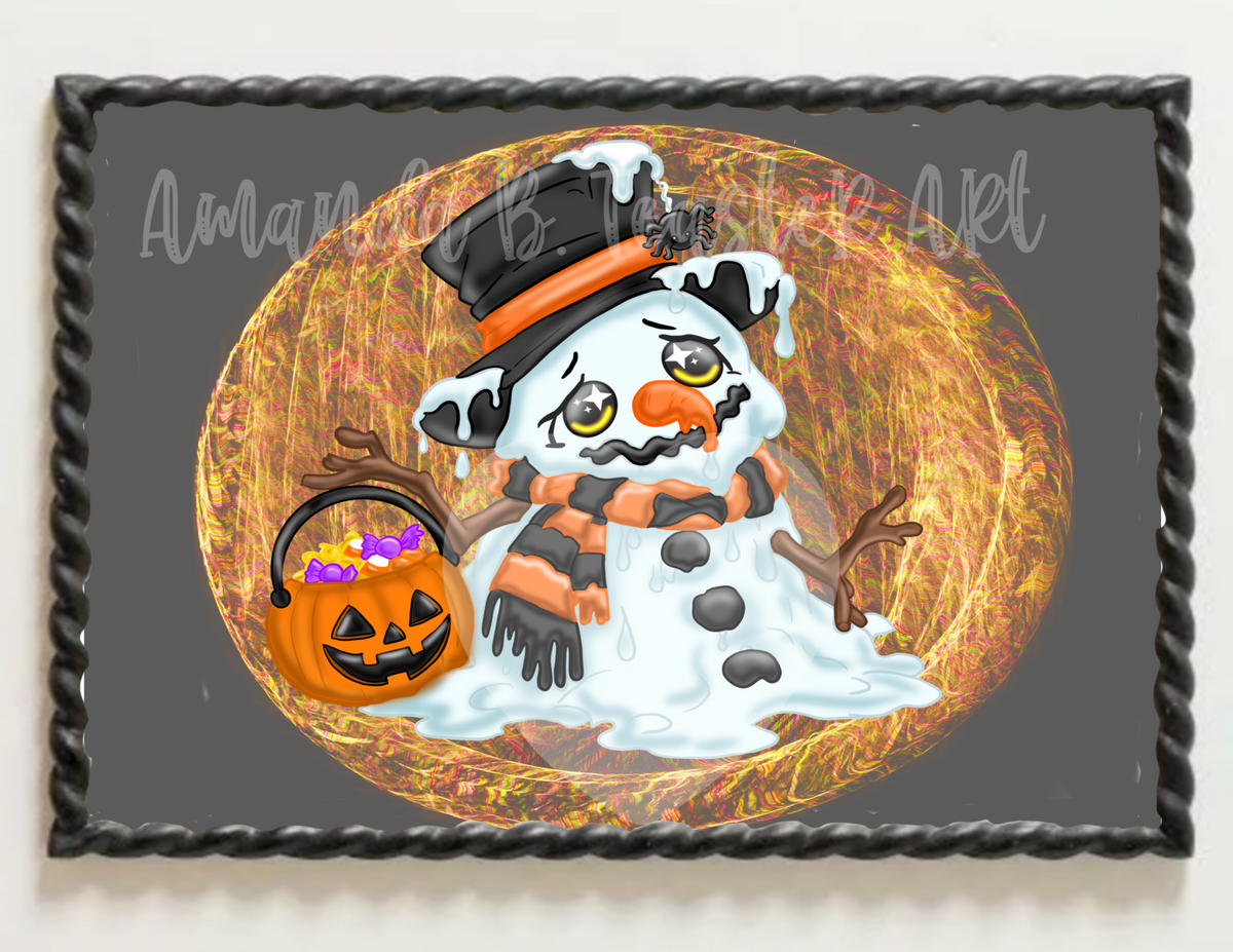 “I’m Melting”Print 🔥☃️