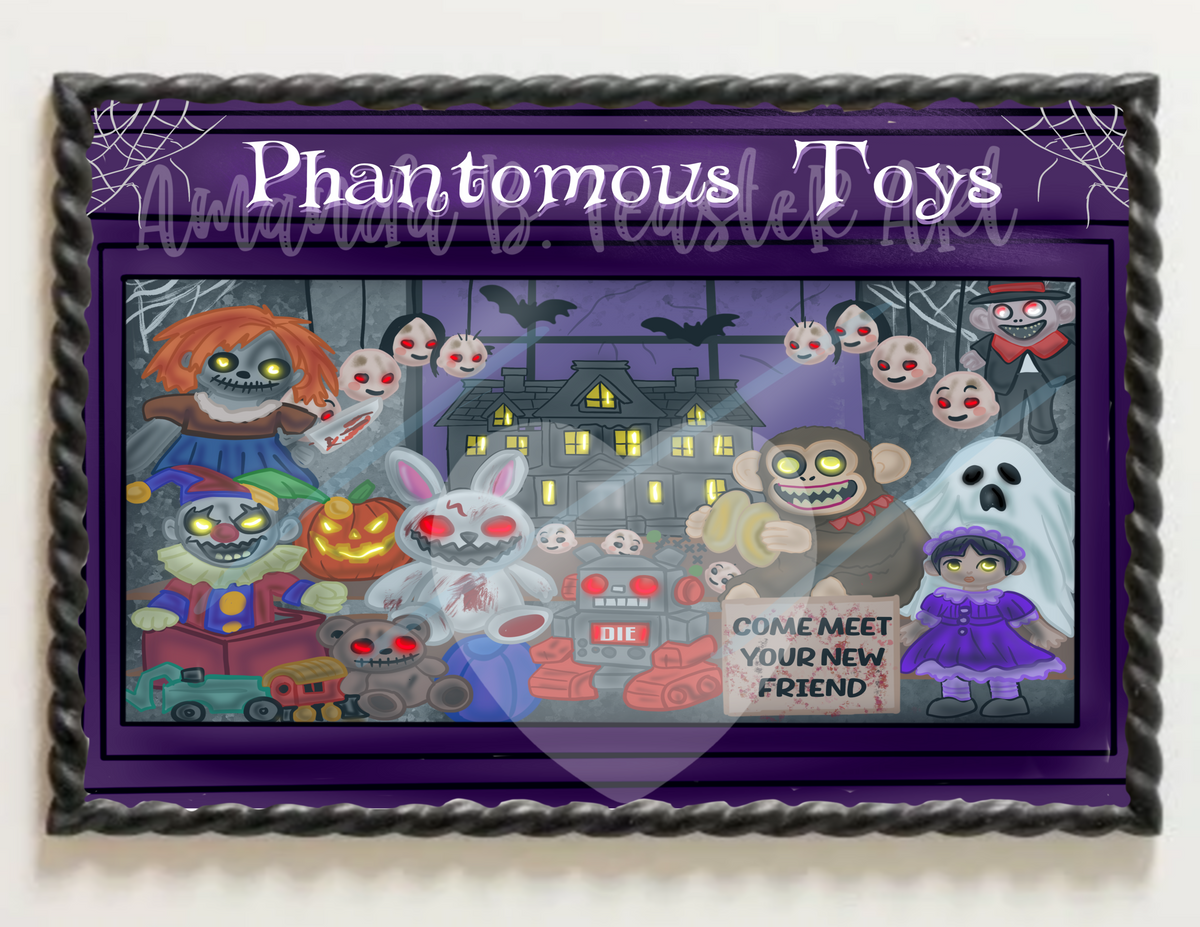 “Phantomous Toys” Print 🧸🚂