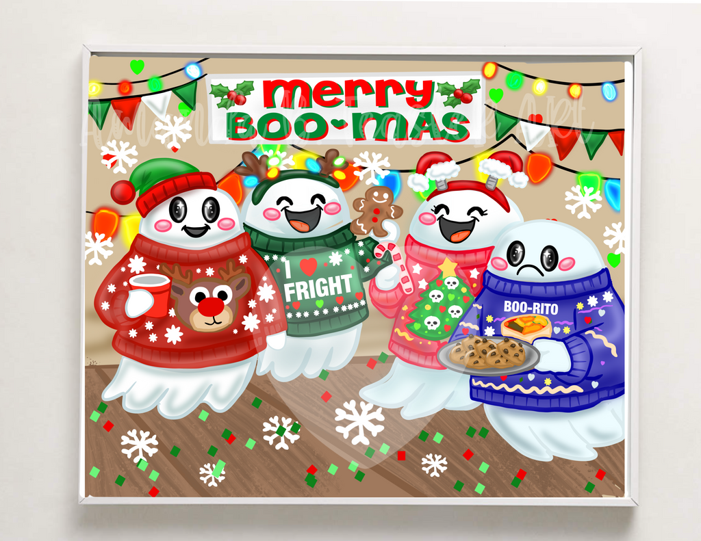 “Merry Boo-Mas” Print 👻🎄