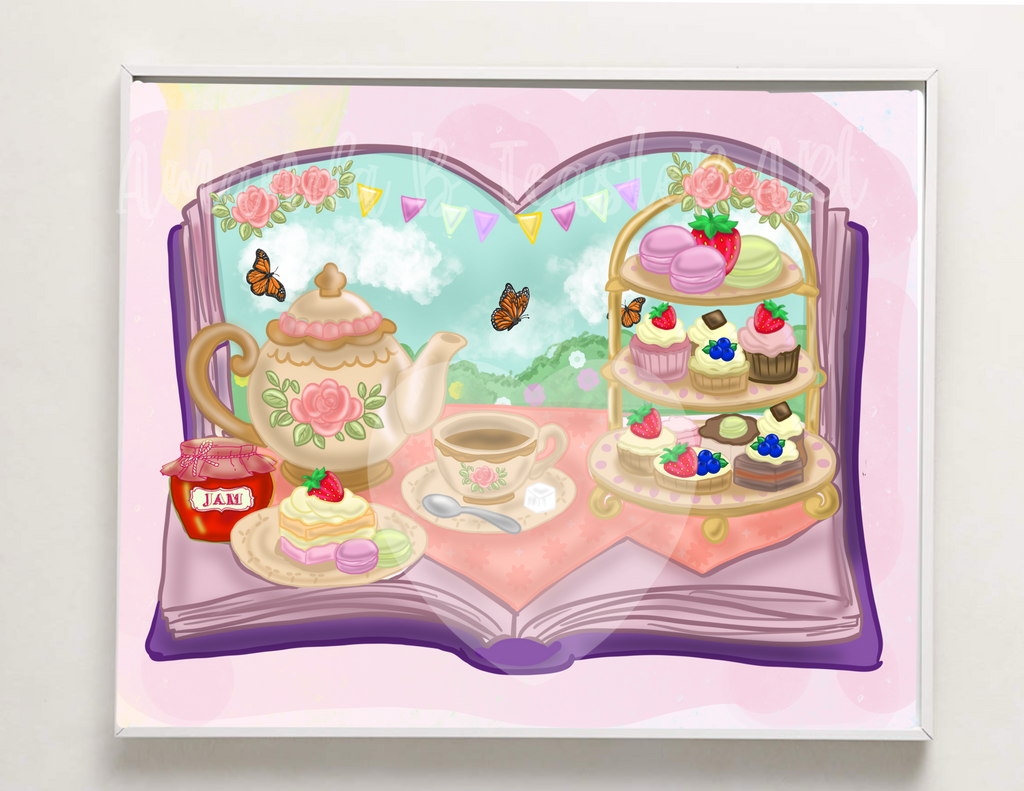“Tea Party” Print 🫖🌸