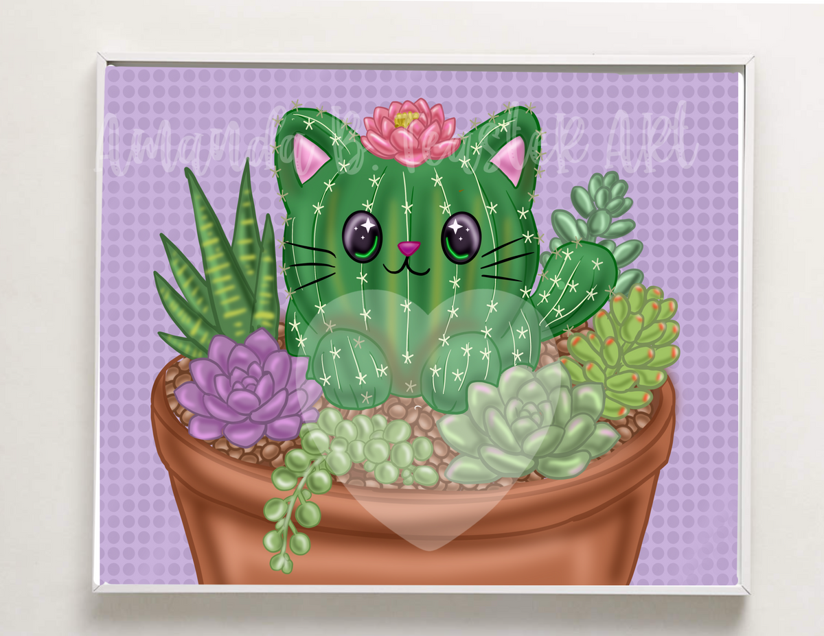 “Catcus” Print 🐱🌵🏜️