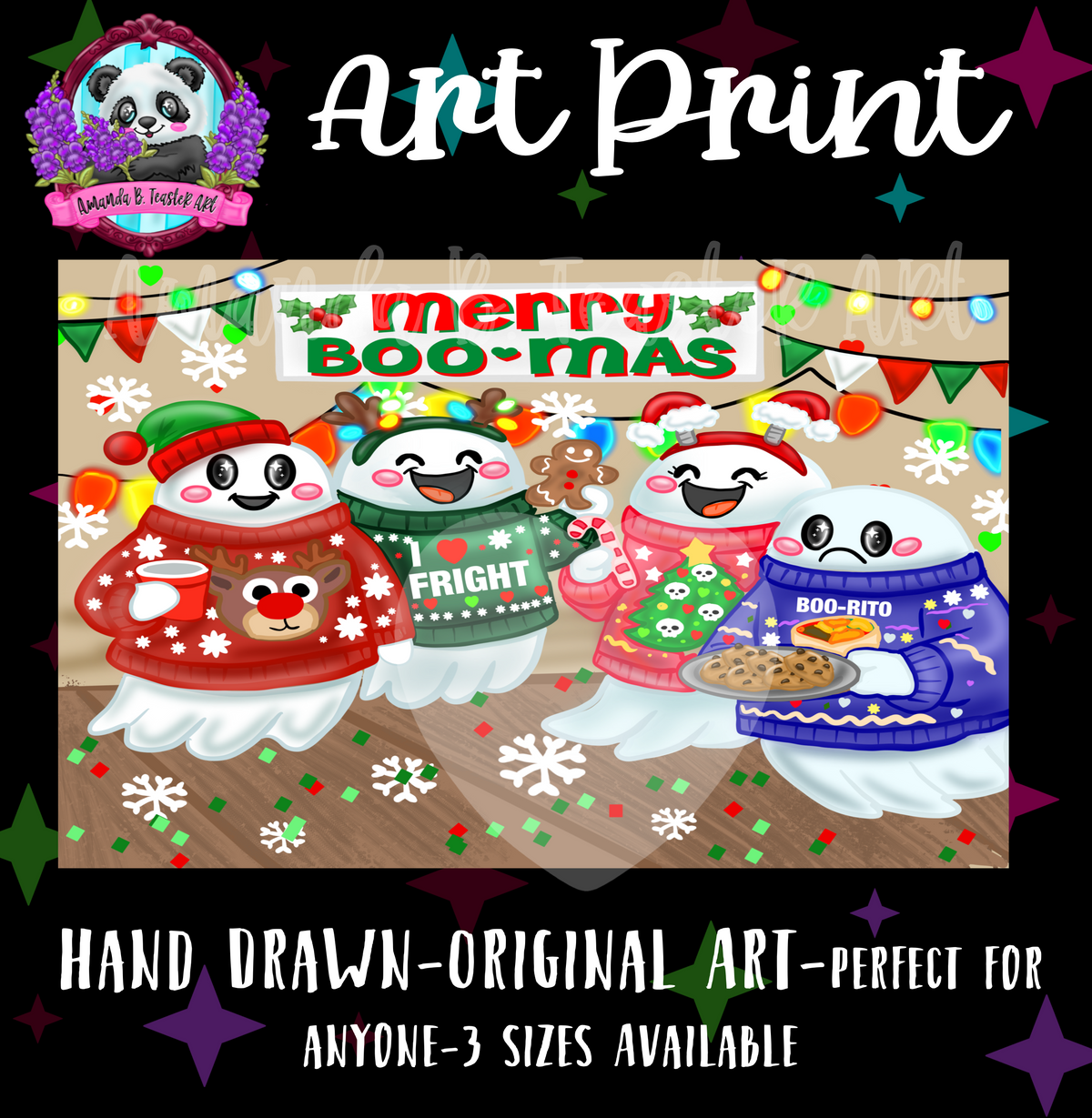 “Merry Boo-Mas” Print 👻🎄
