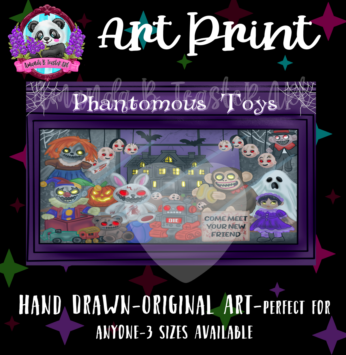 “Phantomous Toys” Print 🧸🚂