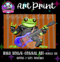 “So Metal” Print 🐸🖤
