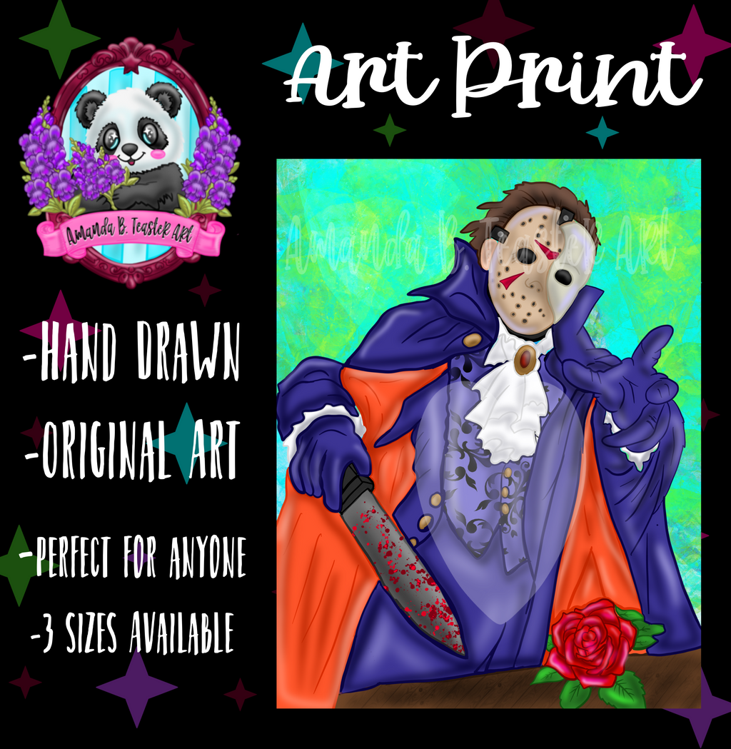 “Phantom Jason”Print 🎭🎶