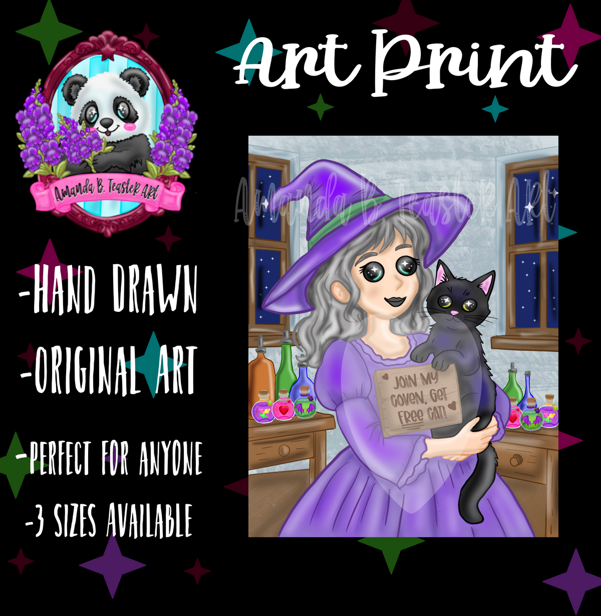 “Free Cat” Print 🧙🏻‍♀️💜