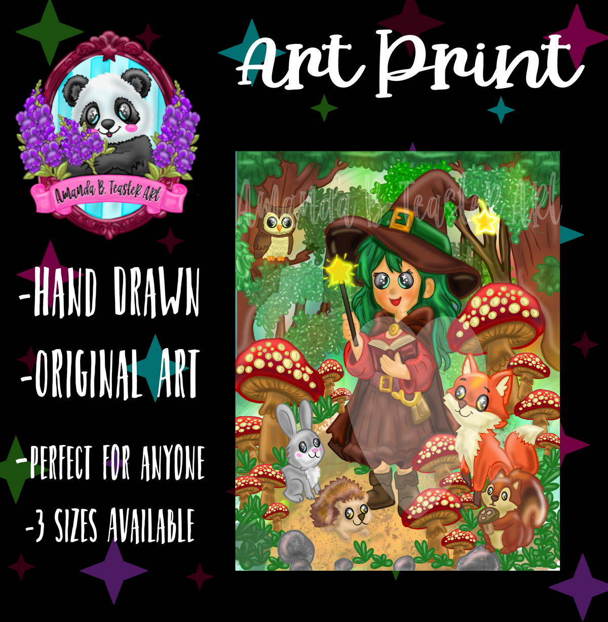 “Forest Witch” Print 🍄🤎