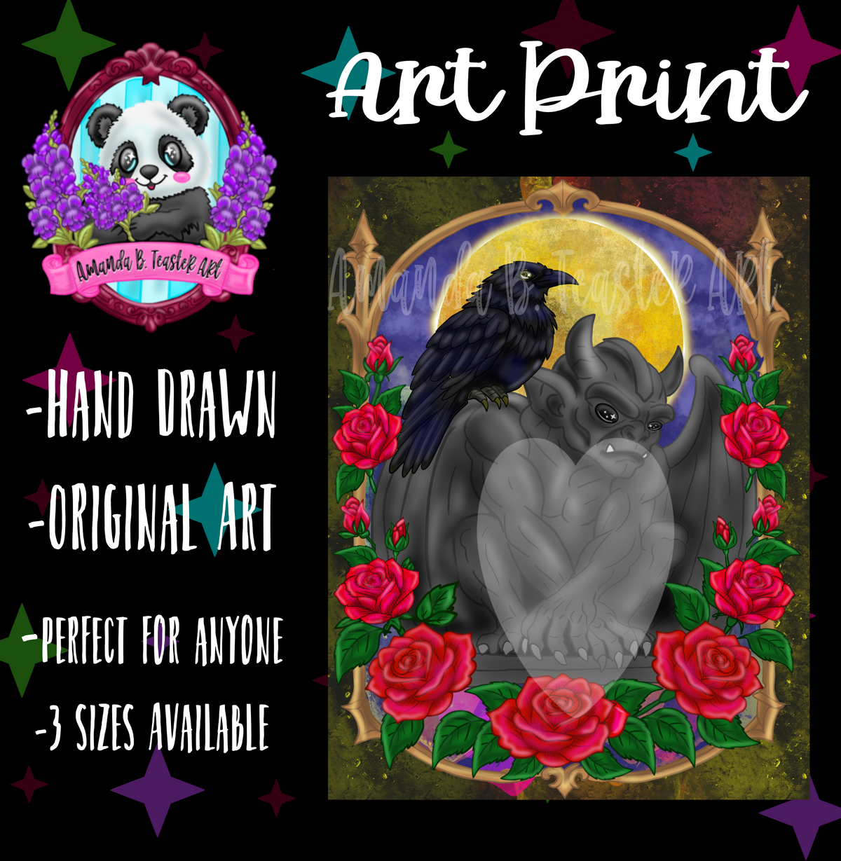 “Gargoyle” Print 🌹🥀