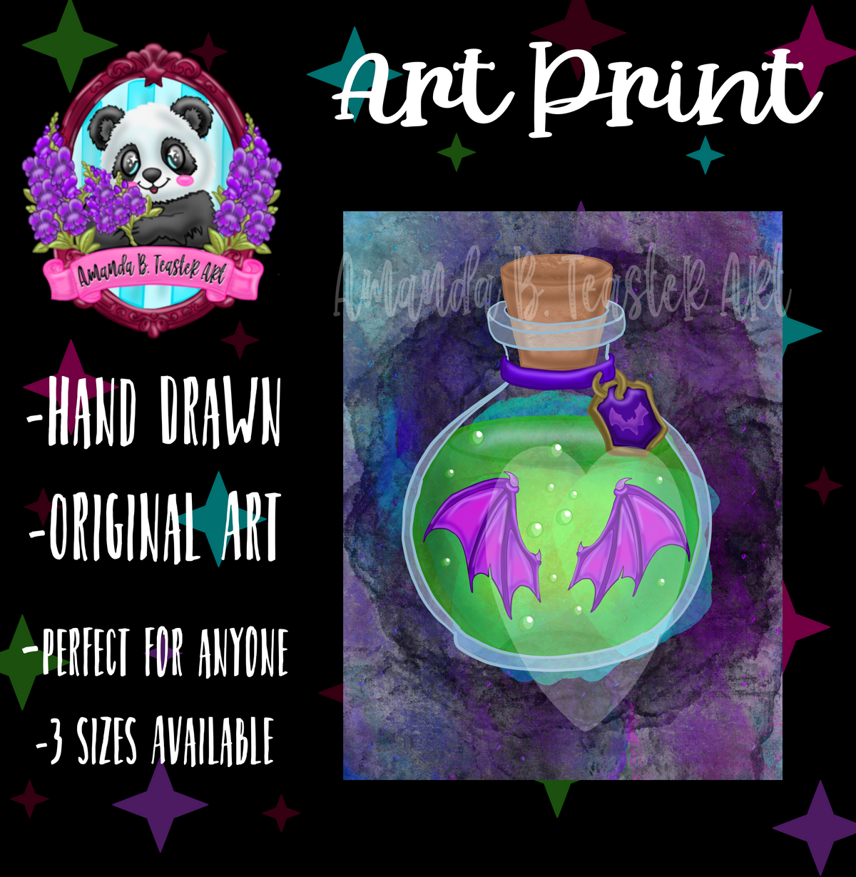“Bat Wings” Print 🧪 🦇