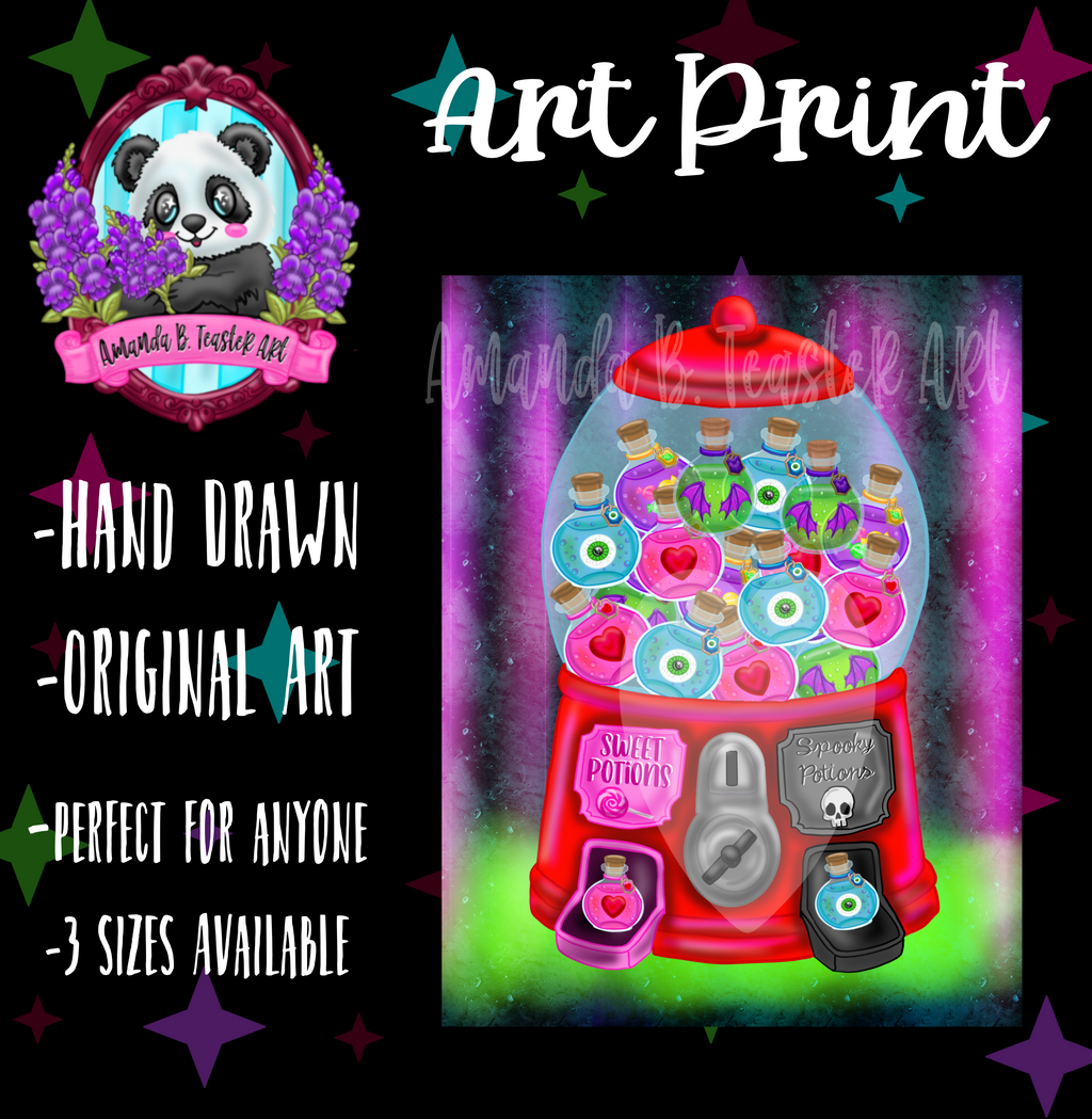 “Potion Machine” Print 🧪