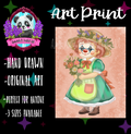 “Cottage Clown” Print 🌸