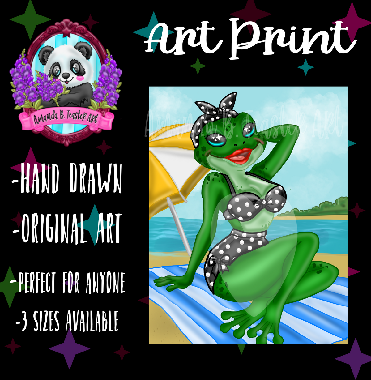 “Pin-Up” Print 🖤🐸