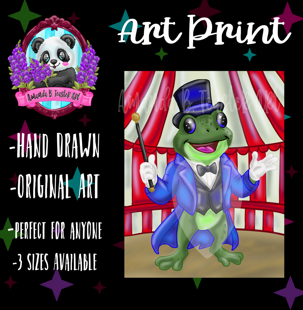 “Ringmaster” Print 🎪🐸