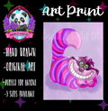 “Mystical Cat” Print 🩷💜🐈‍⬛