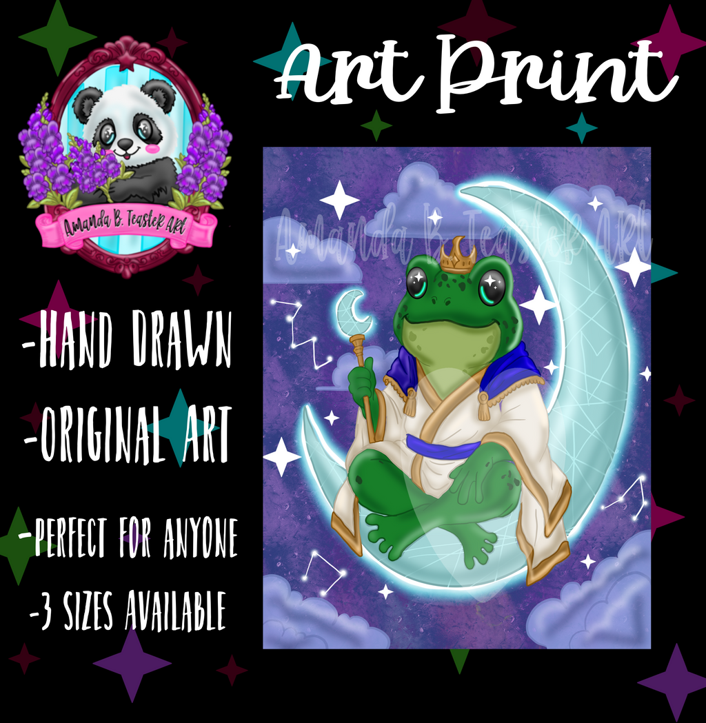“Celestial” Print 🐸🌙✨