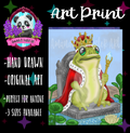 “Frog King” Print 🐸👑