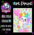 “Kawaii Clown” Print🩷🤡