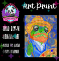 “Van Gogh Frog” Print 🐸 🎨