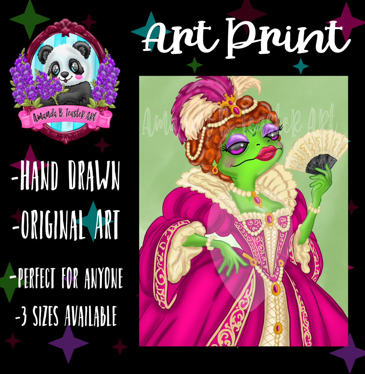 “Elizabethan” Print 🐸