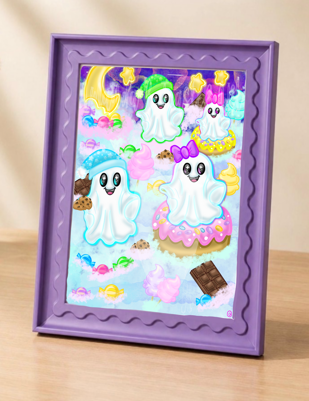 “Dream Ghosts” Print 💜 👻