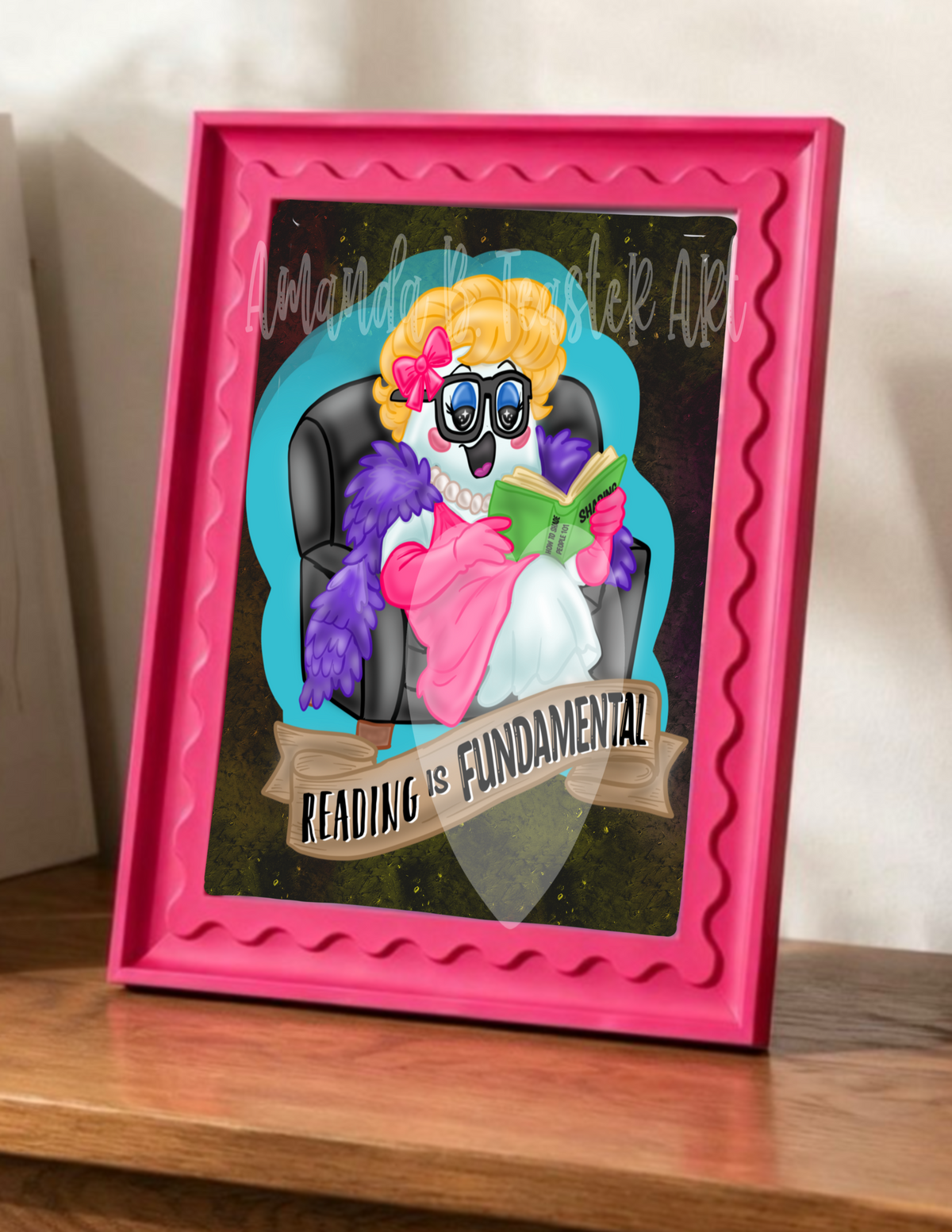 “Reading is Fundamental” Print 🩷👻