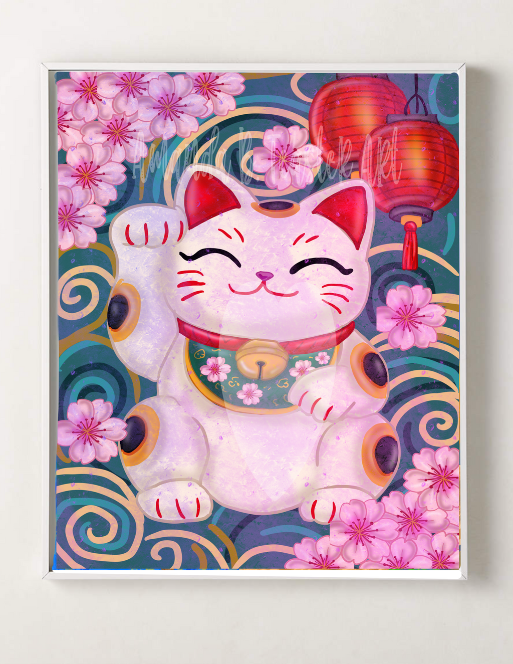 “Lucky Cat” Print 🐈‍⬛🍀