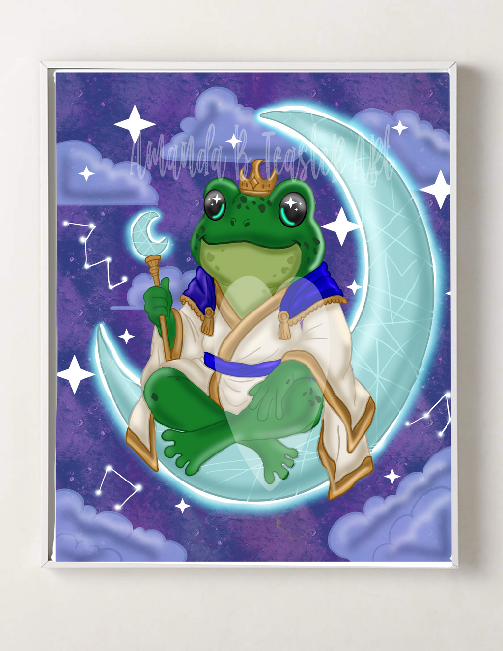 “Celestial” Print 🐸🌙✨