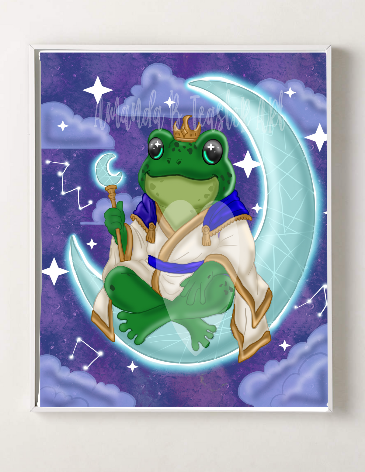 “Celestial” Print 🐸🌙✨