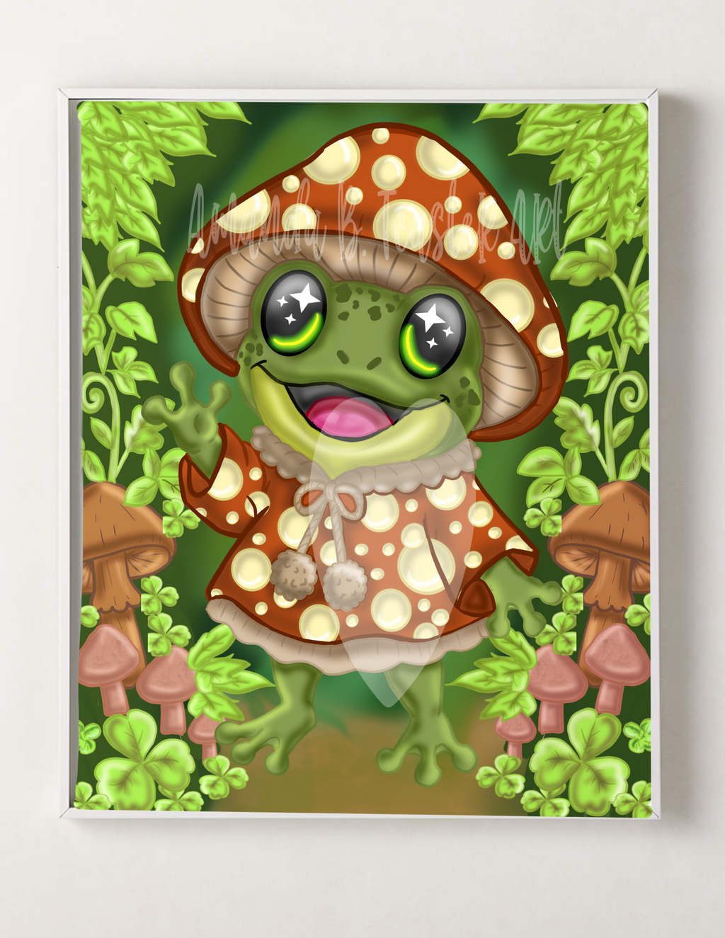 “Shrooms” Print 🍄🐸