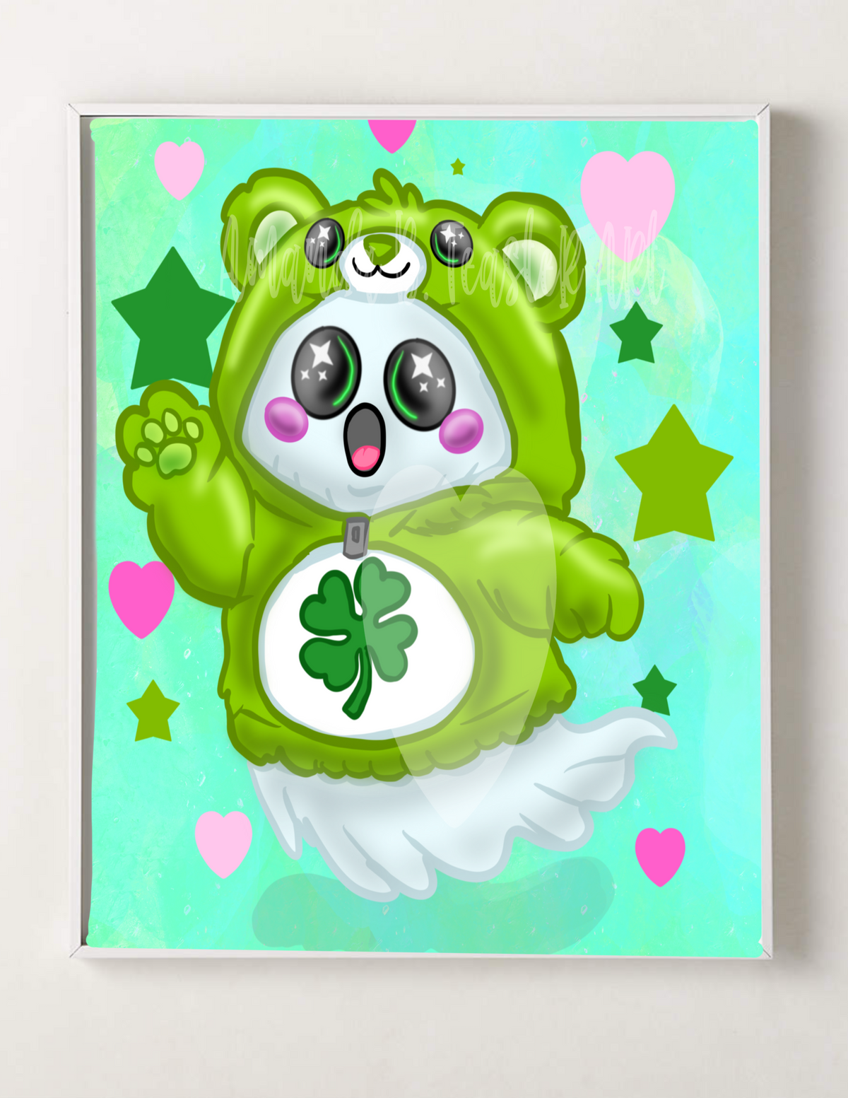 “Good Luck Ghost” Print 👻🍀
