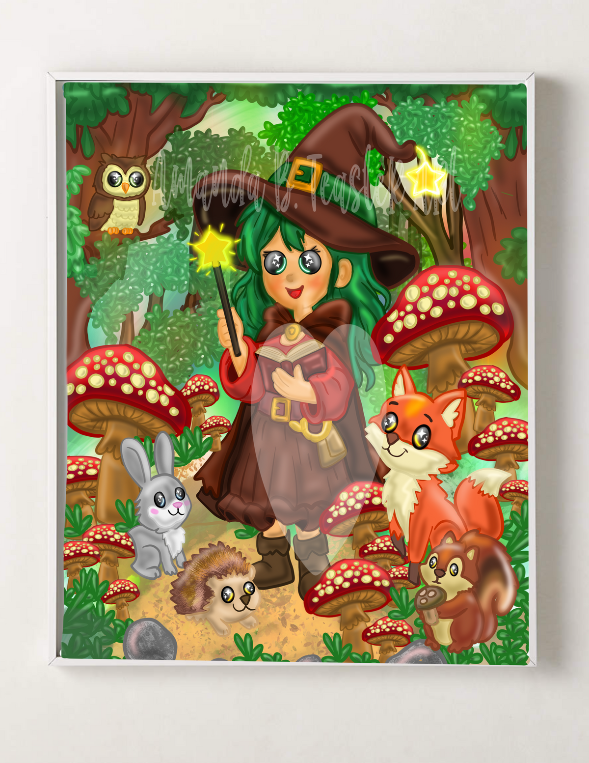 “Forest Witch” Print 🍄🤎