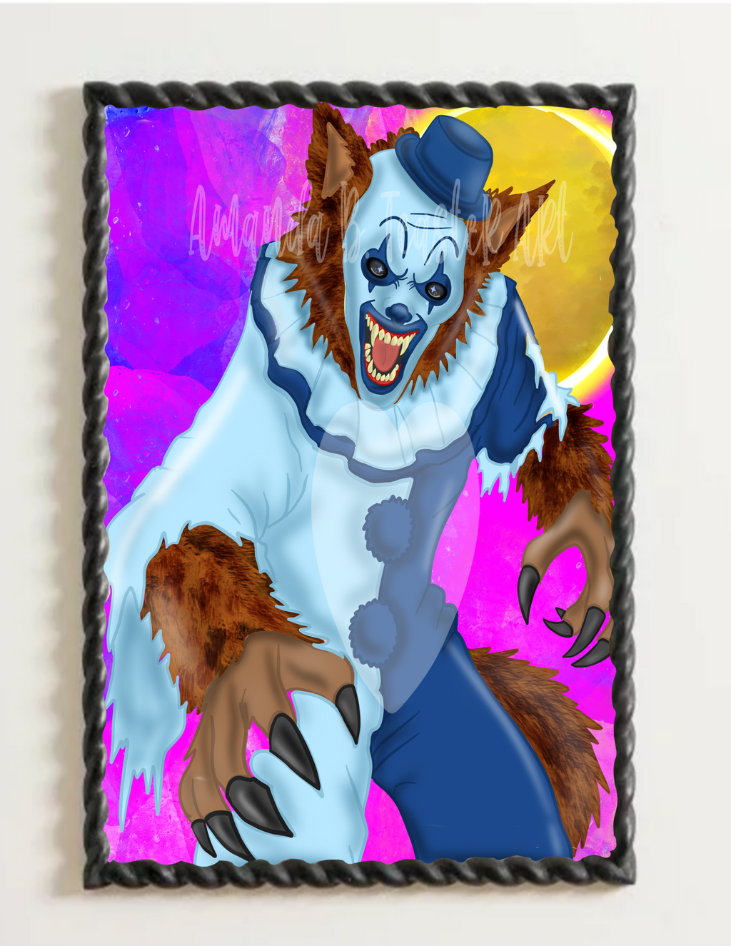 “Art Wolfman”Print 🐺🤡