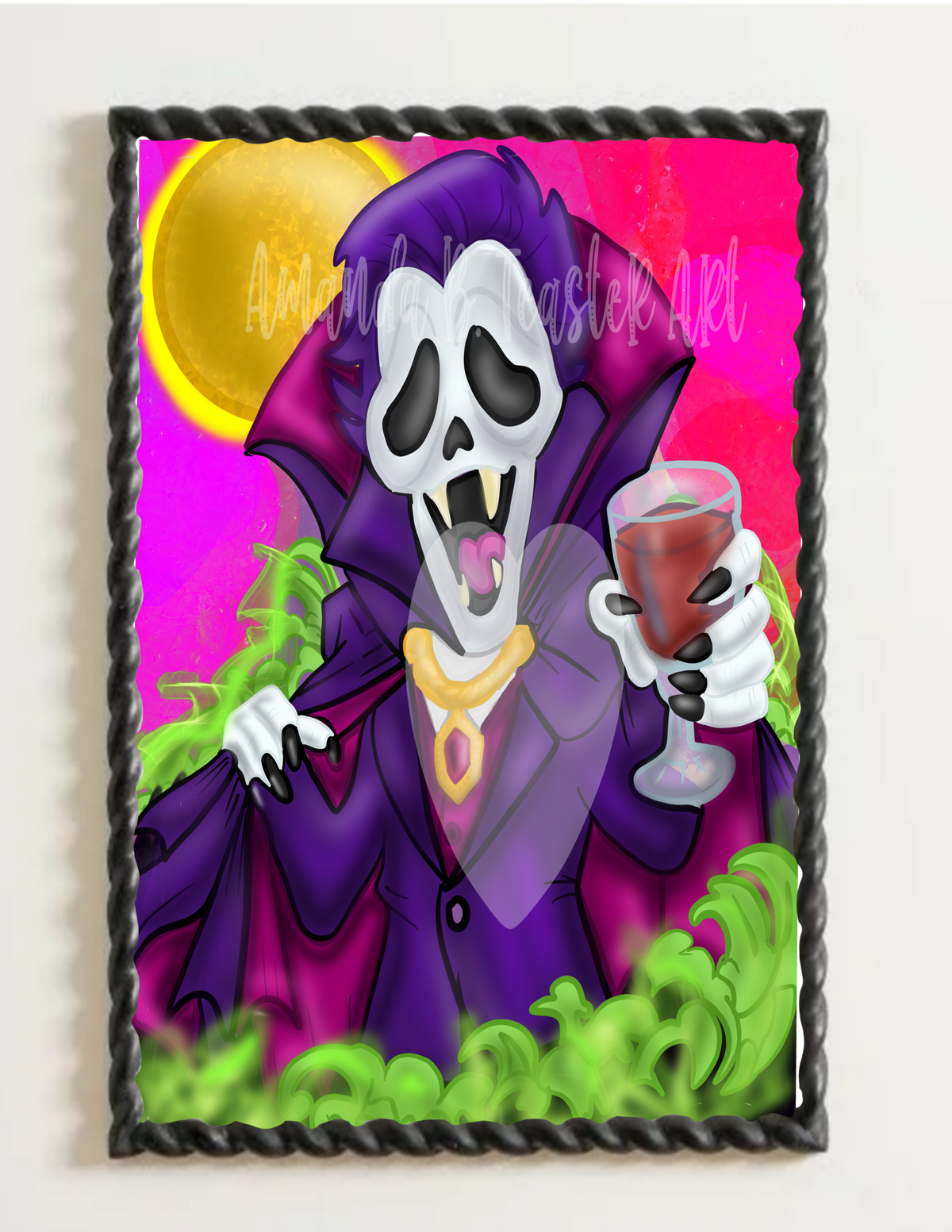 “Screaming Dracula”Print 🩸🖤