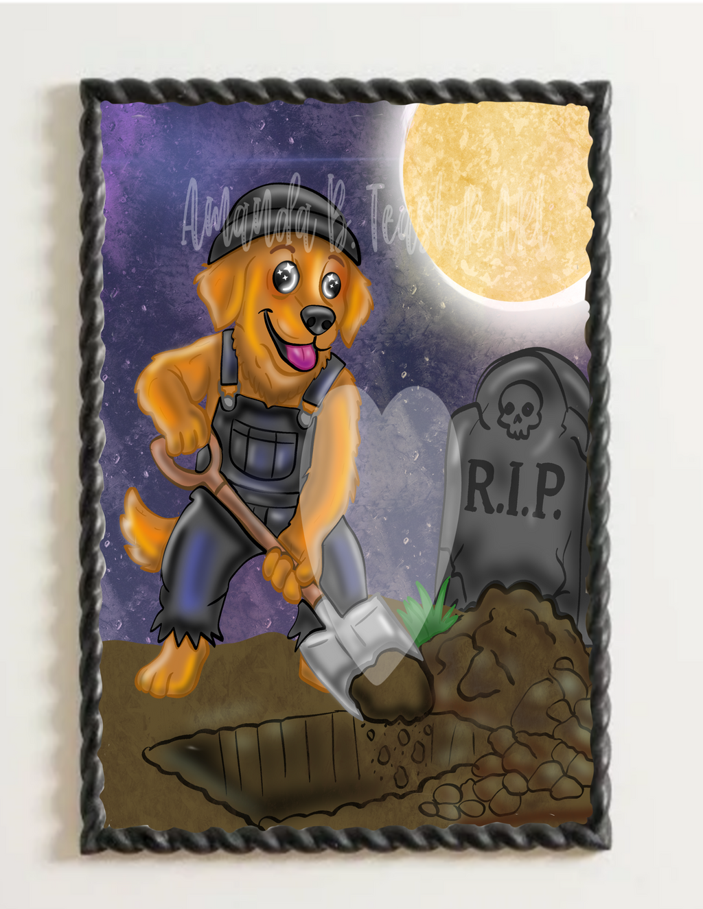 “Gravedigger” Print 🪦🐕