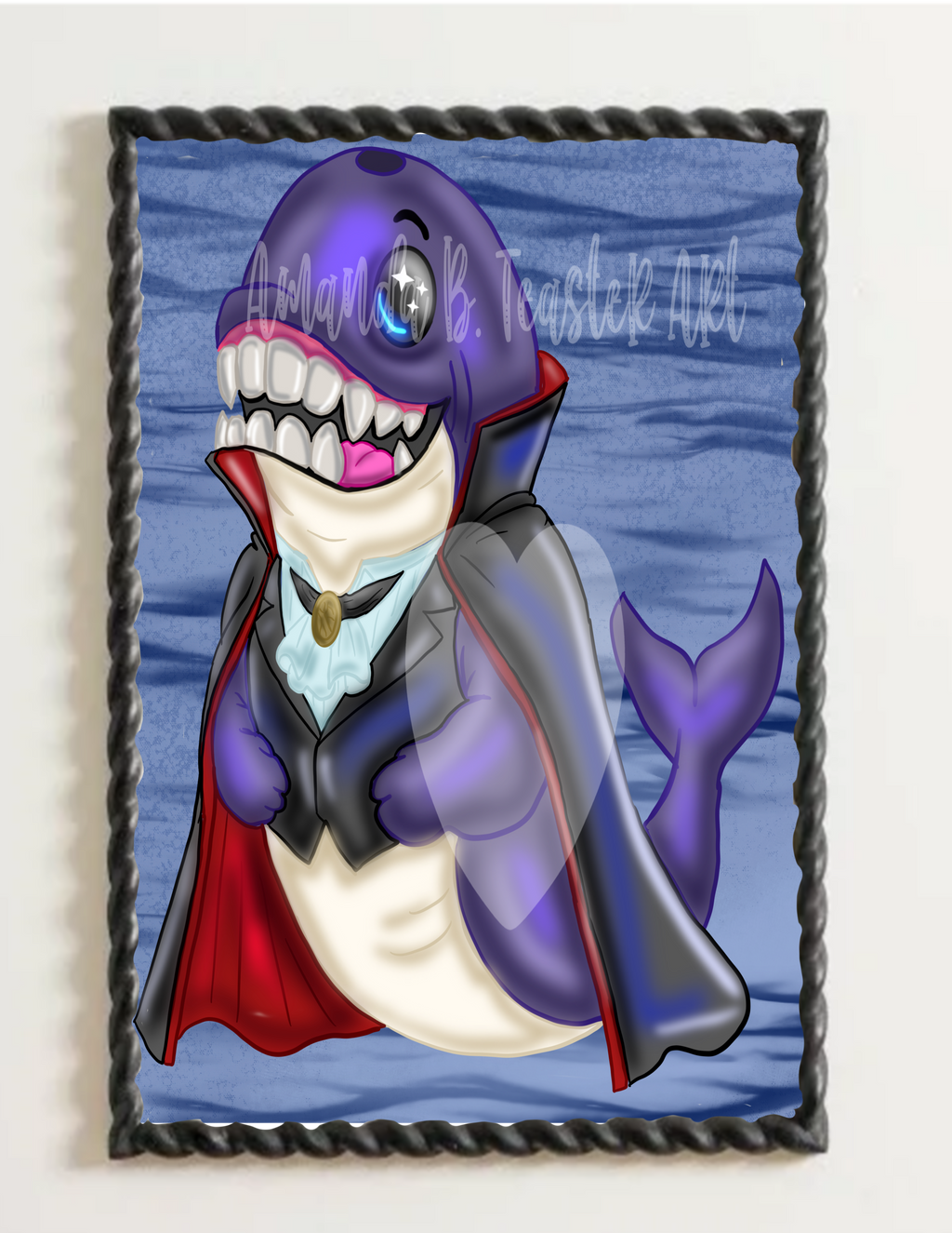 “Vampire Whale” Print 🐳