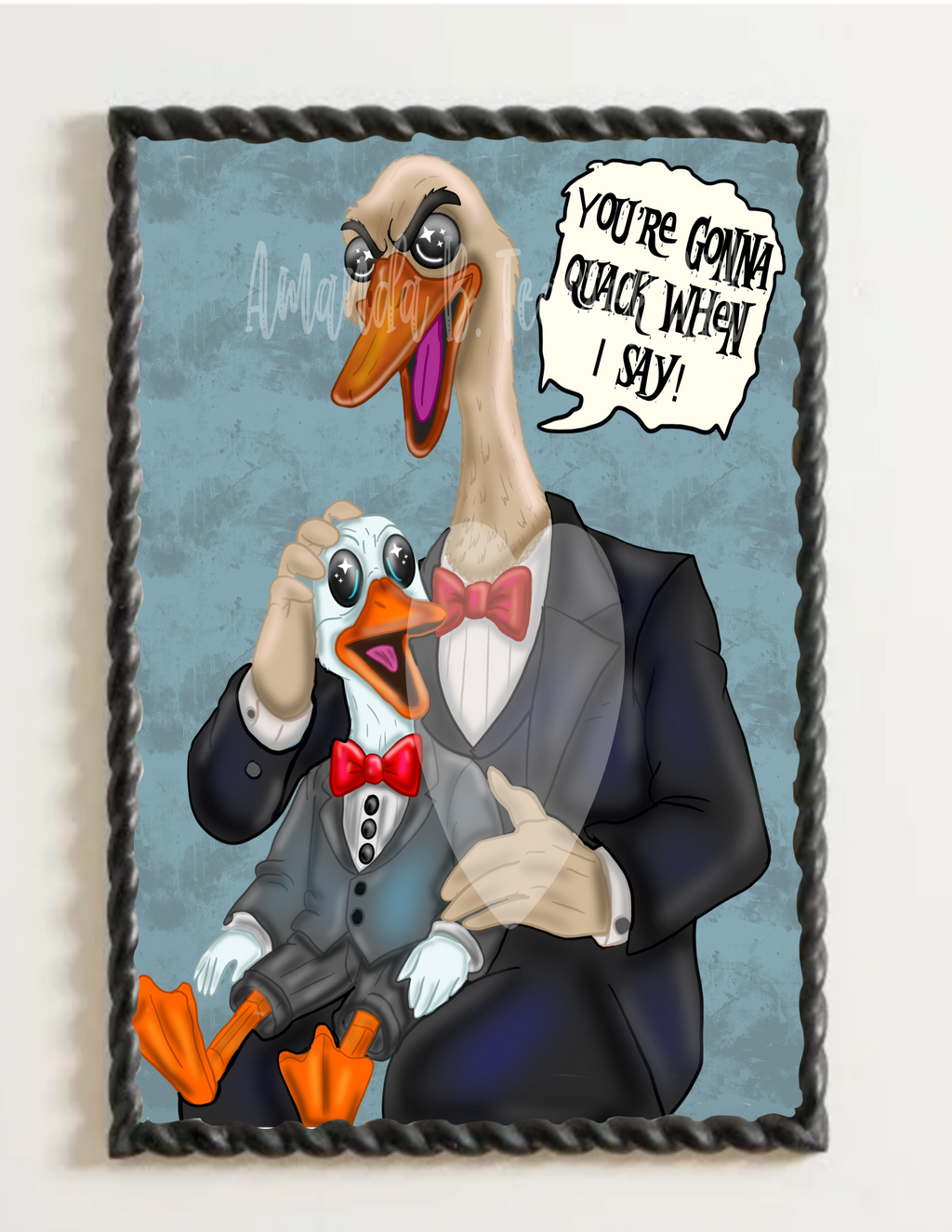 “Ventriloquist” Print 🪿
