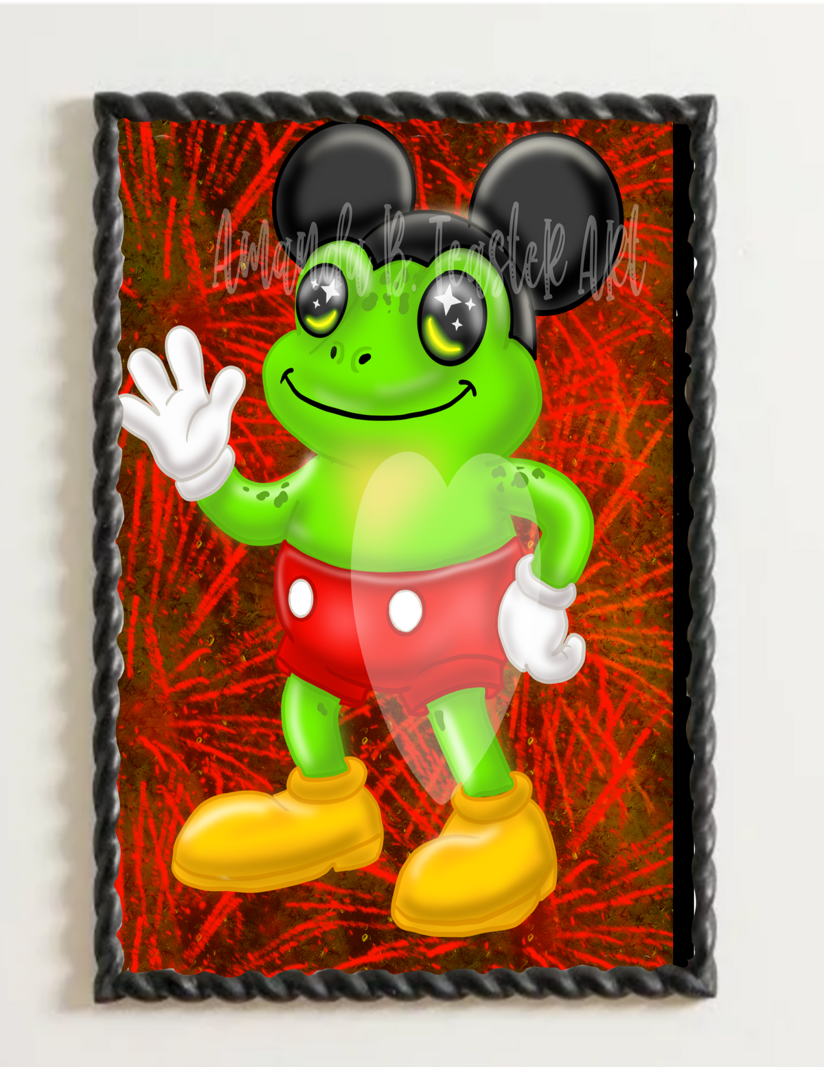 “Famous Frog” Print ❤️🖤