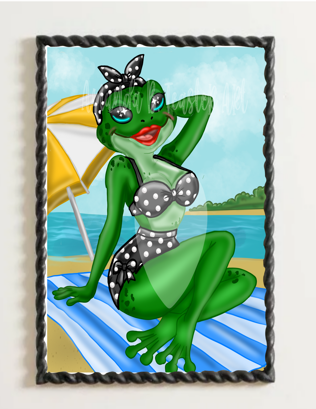 “Pin-Up” Print 🖤🐸