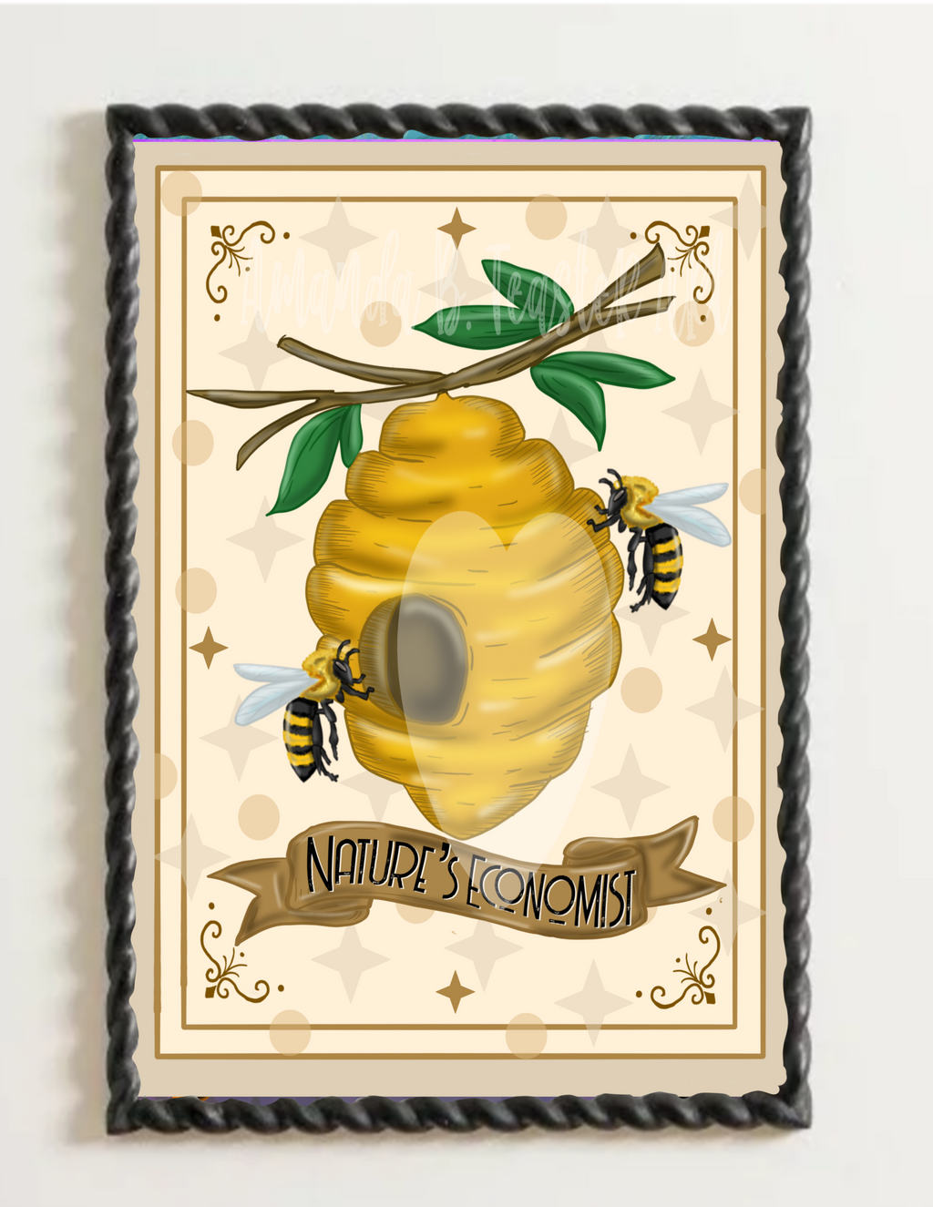 “Nature’s Economist” Print 🐝💛