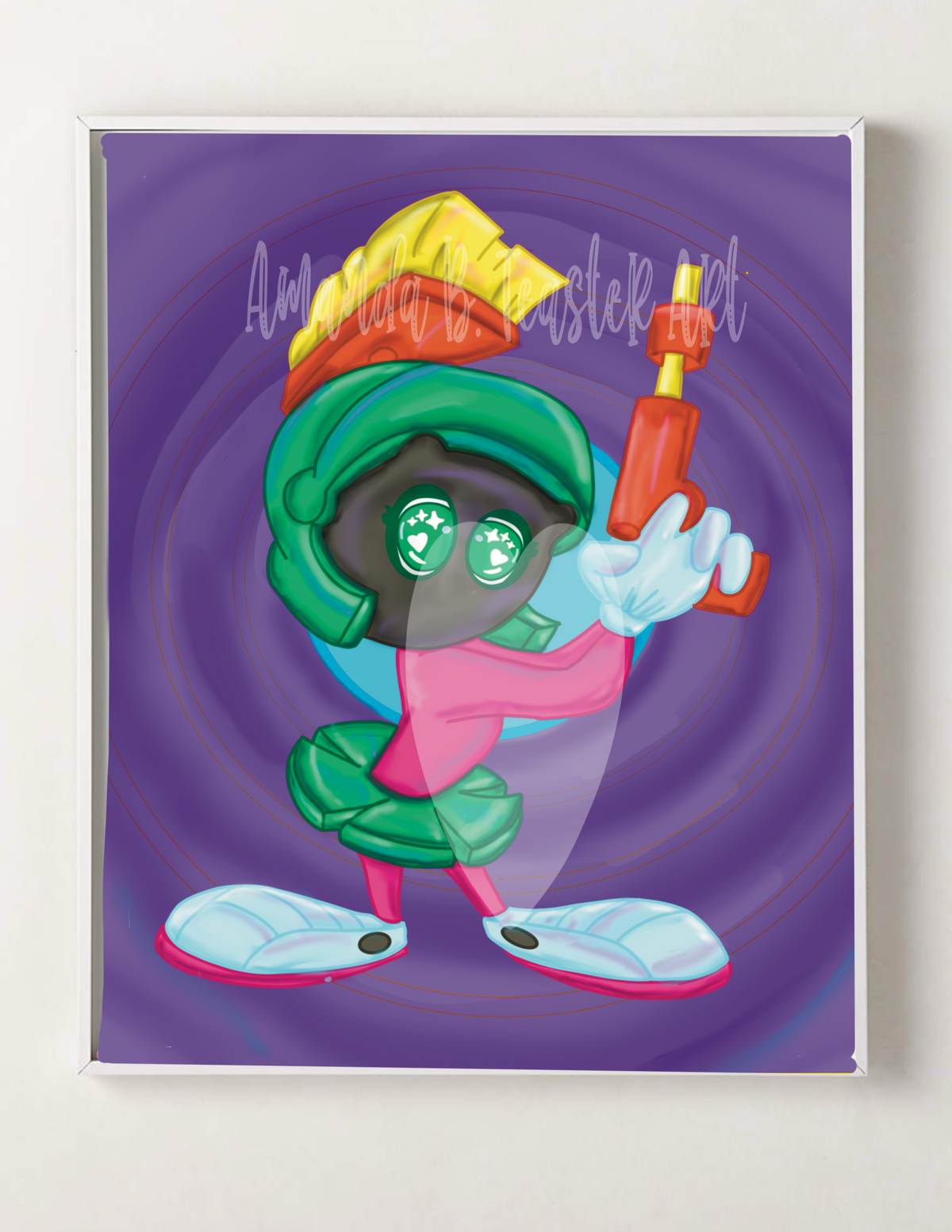 “Marvin” Print  👽💜