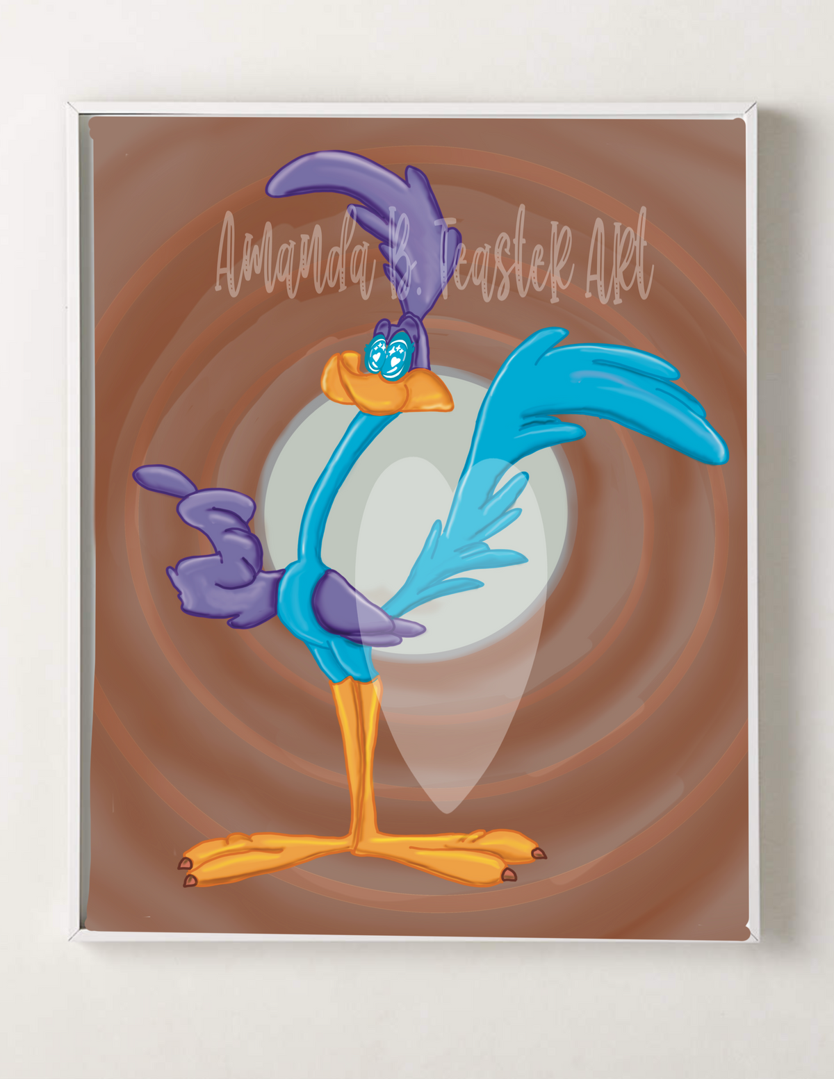 “Roadrunner” Print  🩵💜