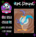 “Roadrunner” Print  🩵💜