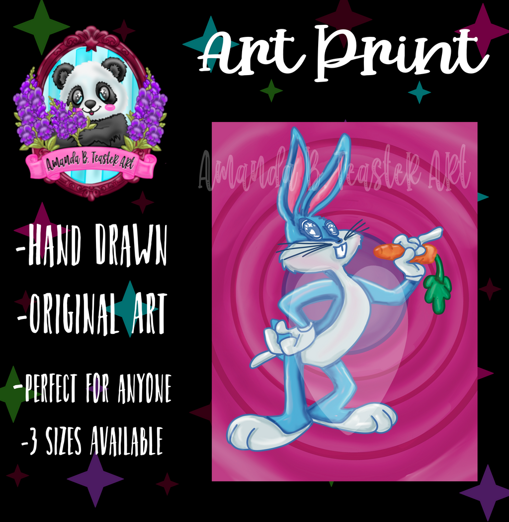 “Buggs” Print 🐰🩷