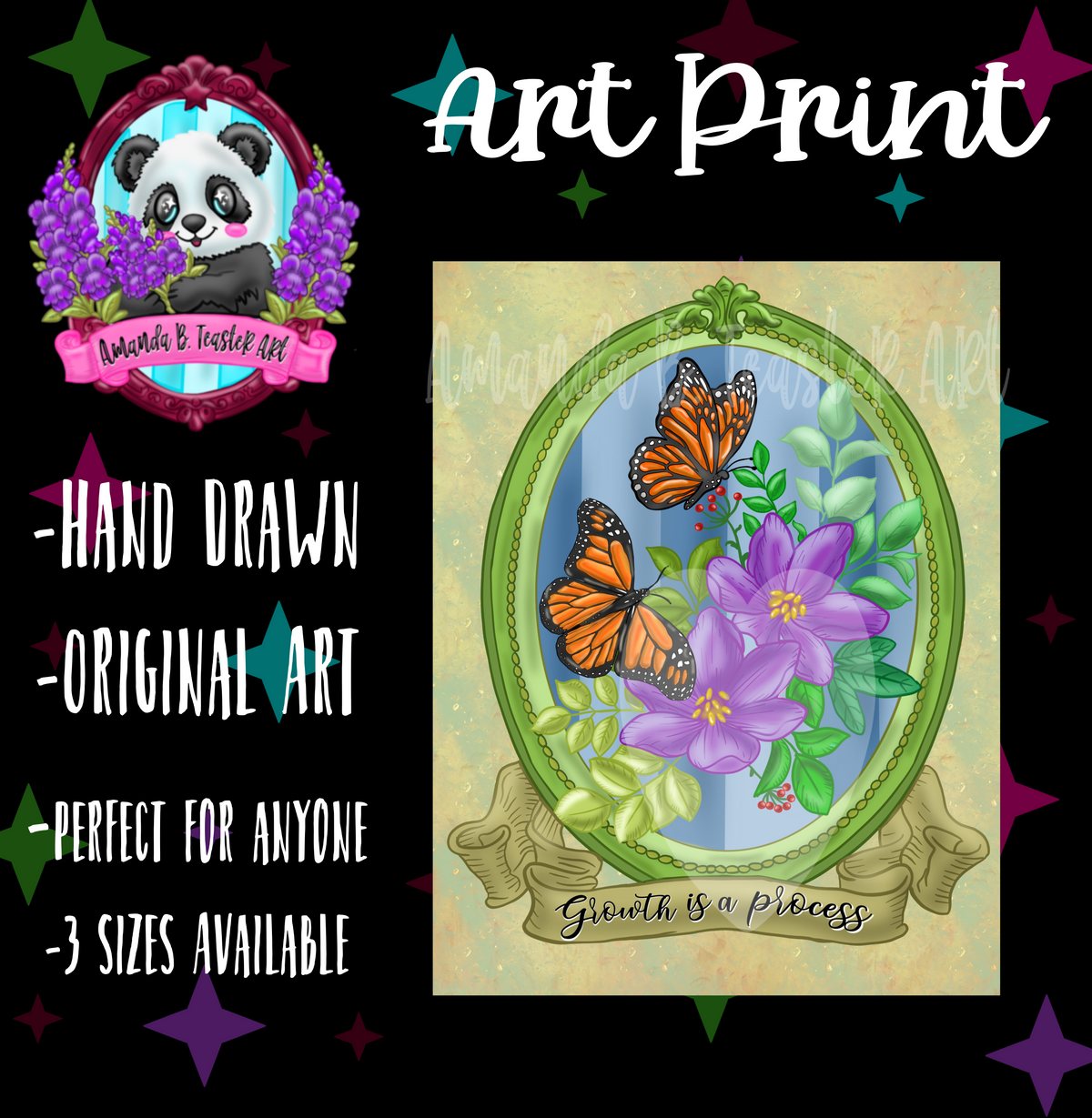 “Butterflies” Print 💜🦋